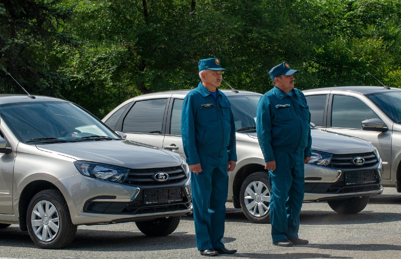 Пожарные части Хакасии получили новую технику